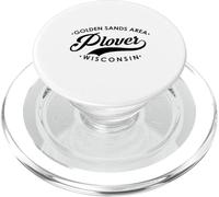 Plover WI Golden Sands Area para Hombres y Mujeres. PopSockets PopGrip para MagSafe