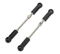 plplaaoo 2 unids/Set RC Palanca de conexión de Varilla de tracción Superior Delantera para 104001-1877 1/10 Piezas de Coche RC