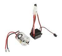 plplaaoo 540 Motor Cepillado 320A ESC Cepillado Potente Motor de torsión Alta Combo Combo Combo con rodamiento de Dos vías para Traxxas HSP Redcat Axial HPI RC Cobre de Acero Inoxidable (22T)