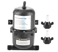 Plplaaoo Accumulator Tank with 0.75L Capacity & 125 PSI Rating - Pre-Pressurized Water Accumulator Tank for RV, Boat, Marine, Caravan with Internal Bladder for Smooth Flow