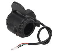 plplaaoo Acelerador del acelerador de pulgar de scooter eléctrico Sensible Sensible Sensible Contestación fácil de instalar para el material ABS de scooter eléctrico pequeño de 5.5 a 6.5