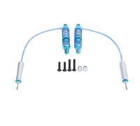 plplaaoo Amortiguador RC Amortiguador de aleación de Zinc Amortiguación Ajustable de Alto Rendimiento Diseño de Doble Resorte para 1/10 RC Remote Crawler Car 2PCS (70mm)