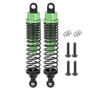 plplaaoo Amortiguadores RC Amortiguador de Resorte Juego de Amortiguadores de Metal de 100 mm de Alto Rendimiento para TRAXXAS Slash 2WD RC Accesorio de Repuesto de Coche Durable y (Verde)