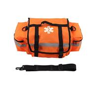 plplaaoo Bolsa de Trauma Bolsa de Primeros Auxilios Bolsa de Emergencia Gran Capacidad Costuras Reflectantes portátiles Correas de Hombro Ajustables Cremallera de Doble Cabeza para