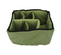 plplaaoo Bolsa para cámara DSLR Funda Acolchada a Prueba de Golpes de Gran Capacidad con Apertura de cordón para entusiastas de la fotografía al Aire Material de Nailon Verde Fruta