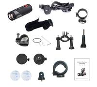 plplaaoo Cámara de bicicleta 4K acción deportes impermeable aplicación WiFi Head mouted Outdoor Adventure Cycle Camera con un disparo anti-Shake 4K High Clear Construido in WiFi