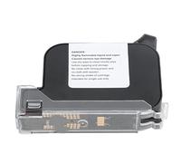 plplaaoo Cartucho de Tinta de Repuesto, Doble Boquilla, Negro, 42ml, Cartucho de inyección de Tinta de Secado rápido para impresoras portátiles, Modelo JS10 M