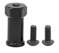 plplaaoo Columna de neumático de Repuesto de Metal, aleación de Aluminio, Duradera, Alta dureza, Accesorios para trepador de Control Remoto para 1/10 D90 LC80 Wrangler Hard Shell (Negra)
