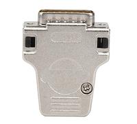 plplaaoo Conector Serie D'SUB Carcasa metálica Macho de 15 Pines Retardante de Llama Resistente al Fuego de Alta frecuencia para ingeniería eléctrica PCB Interfaz VGA Aleación de Zinc