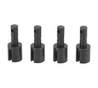 plplaaoo Copa diferencial RC Copa de Junta diferencial RC Copa diferencial de Metal de Alto Rendimiento para LC Racing PTG 2 1/10 Piezas de actualización de Coche RC Acero Duradero Negro 4