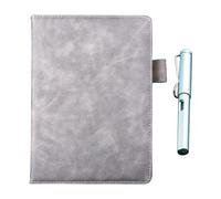 plplaaoo Cuaderno A5 con cubierta de piel sintética, diario de escritura extragrueso, trabajo empresarial, diseño vintage, tamaño estándar, páginas de gran capacidad, minutos de reuniones,