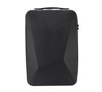 plplaaoo Estuche de Viaje para Satélites Rectangular Bolsa de Almacenamiento Portátil Impermeable de Cáscara Dura con Puertos de Carga con Cerradura TSA para Mini Disco Satélite