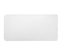 plplaaoo Funda para Teclado Fina, Ligera, portátil, Duradera, de Piel sintética, Funda Protectora para Teclado K380, Viajes, Oficina, Uso doméstico (Blanca + Plata)