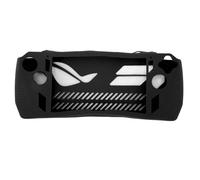 plplaaoo Funda Protectora de Silicona para Juegos, Funda Protectora Antideslizante Resistente a los arañazos para Consola de Juegos ROG ALLY, Funda de Silicona Suave Duradera (Negra)