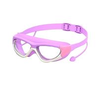 plplaaoo Gafas de natación para niños Professional impermeabilizante Vista transparente Gafas de natación para niños Piscina Poach Agua Policarbonato Silicona (Púrpura)