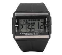 plplaaoo Goma Band Sports Watch 7 Colors LED 50m Pantalla Digital Resistente al Agua Multifuncional Muñeca de Pulsera para niños Adolescentes para Adolescentes al Aire Libre