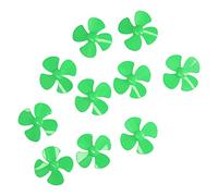 plplaaoo Hélice de 4 Palas Hélices de plástico para Barcos de 60 mm Juego de 10 Piezas con Orificio de 2 mm para Bricolaje RC Barco Modelo de Coche Accesorios Piezas de Repuesto Material (Verde)