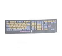 plplaaoo Juego de Teclas PBT Premium Durable 133 Teclas XDA Sublimación de Calor de Altura Teclas de Teclado mecánico ergonómicas para 61 64 68 72 82 84 87 104 108 Teclas