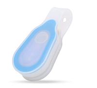 plplaaoo Linterna de Emergencia Liviana con Manos Libres, Linterna con Clip, Turno Nocturno de Enfermera Linternas LED con Manos Libres, Linterna con Clip Adecuada para Caminar, Correr, Mascota(Azul)
