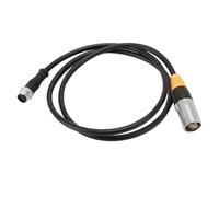 plplaaoo M12 5 Pin a RJ45 Ethernet Cable Controlador Resistente al aire libre Uso interior de aluminio Aleación de aluminio PVC 108 cm