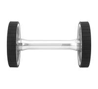 plplaaoo MEIJUN Easy Wheel Extension Barra telescópica Aleación de Aluminio Neumáticos ensanchados Estables Arrastres para 3SIXTY Plegable Bike (Plata)