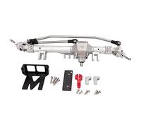 plplaaoo Piezas de actualización en forma de diamante de aleación de aluminio para eje delantero 1/10 RC para Axial Wraith 90018 90020 90045 RR10 90048 90053 Kit de engranajes de acero mecanizado