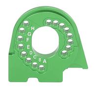 plplaaoo Placa de Motor de aleación de Aluminio Placa de Montaje del Motor para Traxxas 1/10 RC Crawler Car Reemplazo Durable Ligero Alto Rendimiento Fácil de Instalar (Verde)