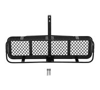 plplaaoo Portador de Enganche Trasero para Parachoques Trasero Accesorio de Oruga RC Duradero de Metal Axial SCX10 90046 AXI03007 Traxxas TRX4 D90 TF2 1/10 Negro