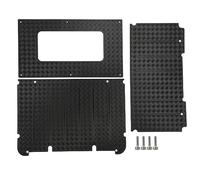 plplaaoo Portaequipajes RC Placa Antideslizante Accesorio de actualización Metal Durable Fácil instalación para Traxxas TRX4 82056 Coche RC Escala 4 1/10 Negro 149 mm x 103