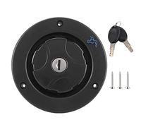 Plplaaoo RV Water Inlet Filler with Lockable Design & Leakproof Seal - Plastic Gravity Water Filler Cap with 2 Keys for RV, Caravan,Motorhome, Camping Trailer