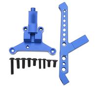 plplaaoo Soporte de chasis Delantero RC Soporte de Soporte liviano de aleación de Aluminio Premium para TRAXXAS SLEDG 4WD 1/8 Escala RC Piezas de actualización de automóvil Durable CNC (Azul)