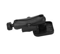 plplaaoo Soporte para buscador de Peces Base de Montaje de Bola de aleación de Aluminio de Grado Marino Universal de 1,5 Pulgadas con Placas AMPS para buscadores de Peces y trazadores de