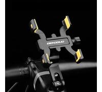 plplaaoo Soporte telescópico para teléfono Soporte para teléfono para Bicicleta Soporte para teléfono para Bicicleta de aleación de Aluminio Diseño Seguro de 4 Garras Almohadillas (B)