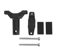 plplaaoo Sproz de la luz del Parachoques de la Motocicleta Soporte de amortiguación de la Mancha Montaje de Poste de extensión de fijación de luz para Motocicletas Aleación de Aluminio