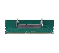 plplaaoo Tarjeta adaptadora de Memoria DDR3 Convierta SO DIMM de 204 Pines RAM para computadora portátil a DIMM de 240 Pines Ranura para Memoria de Escritorio para