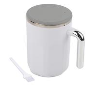 plplaaoo Taza de café con agitación automática, agitador de bebidas calientes inteligente, taza de mezcla automática para uso doméstico en la oficina, color blanco, 360ml