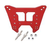 plplaaoo Torre de Choque Trasera RC, Pieza de Repuesto Mejorada de aleación de Aluminio, Reduce la vibración para Kraton 6S BLX 1/8, Coche de Control Remoto, Color Rojo, construcción