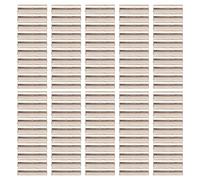 plplaaoo Un solo barril -Crimpleeves Kit 100 PC Conector de pesca de acero inoxidable para trollar la oferta de tierra y más (2.4#)