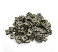 PLQAWRBT Cubierta de plástico para motocicleta, automóvil, scooter, ATV, ciclomotor, bicicleta eléctrica. Tornillo autorroscante y clips M4 M5 4.2mm 4.8mm Ajuste universal(50pcs clips)