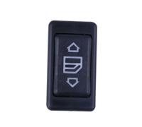 PLQAWRBT Interruptor de encendido universal para coche con luz verde, 6 pines, 12 V, 24 V, 10 A, interruptor de encendido y apagado para elevalunas.