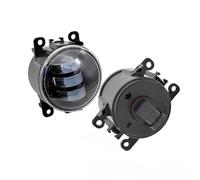 PLQAWRBT Luz antiniebla LED DRL de 30 W compatible con Ford Focus/Fusion/Fiesta/Transit/Edge/EcoSport/Ranger/C-Max/Tourneo/Ka(LED-double-plastic)