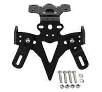 PLQAWRBT Soporte de matrícula Compatible con Yamaha MT-07 2013-2024, FZ-07 | Eliminator Registration Bracket Compatible con Yamaha YZF R7 2021-2026, FZ-07 2018-2020(Black a)