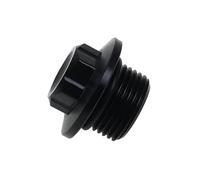 PLQAWRBT Tuerca de bloqueo del eje de la rueda delantera y trasera de motocicleta CNC compatible con Husqvarna TE/FE/TX/FX 125-501 2014-2022(Front Black)