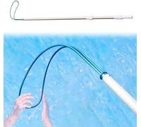 PLSZLL Gancho telescópico de Rescate para Piscinas con Escalera de Cuerda, Equipo de Salvamento de Emergencia para la Seguridad en Piscinas.