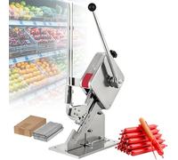 PLSZLL Máquina Manual para Cortar Embutidos en Forma de U, con Capacidad para 150 Clips, para procesamiento Comercial de Carne y supermercados.