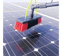 PLSZLL Poste, Kit Extensible, Poste con alimentación de Agua/Manguera, Equipo de Cepillado, Limpieza de Paneles fotovoltaicos y solares (tamaño: 7 m)
