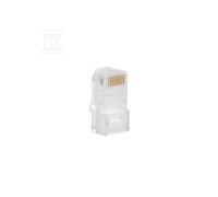 PLU-5000EZ Conector RJ45 Cat.5E UTP pasante 8p8c, 20 uds.