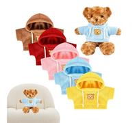 Pluche - Gevulde Van 30 Cm Met 5 Kledingstukken | Schattige Knuffel Jongens Meisjes | Aankleden Pluche Knuffeldier Vriendin Moeder | Hoogwaardige Teddybeer Verjaar