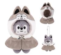 Plüsch Schlüsselanhänger, Serie Plüsch Schlüsselanhänger, Plüschpuppe Schlüsse-lanhänger, Plü-sch Schlüssel-anhänger, Str-ay Puppe, Niedlicher Anhänger für Fans