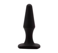 Chisa Plug Anal 10.4 X 2.9 Cm Silicona Negro - 31 gr